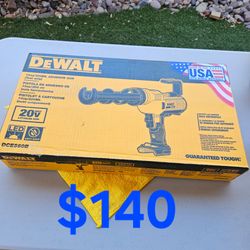 $140 Dewalt 20-Volt Caulking Gun (Tool-Only) 300ml Adhesive