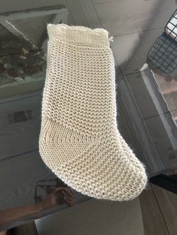 Threshold Christmas stocking