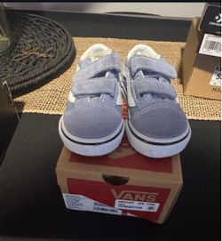 Vans Old Skool V Toddler Sneakers Size 4