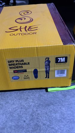 SHE outdoor DRY PLUS BREATHABLE Waders 7M