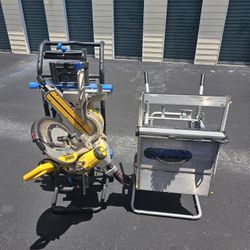 Dewalt Chop Saw And Kobalt Table Saw