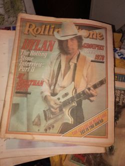 Rolling stones magazine collection from the 70's