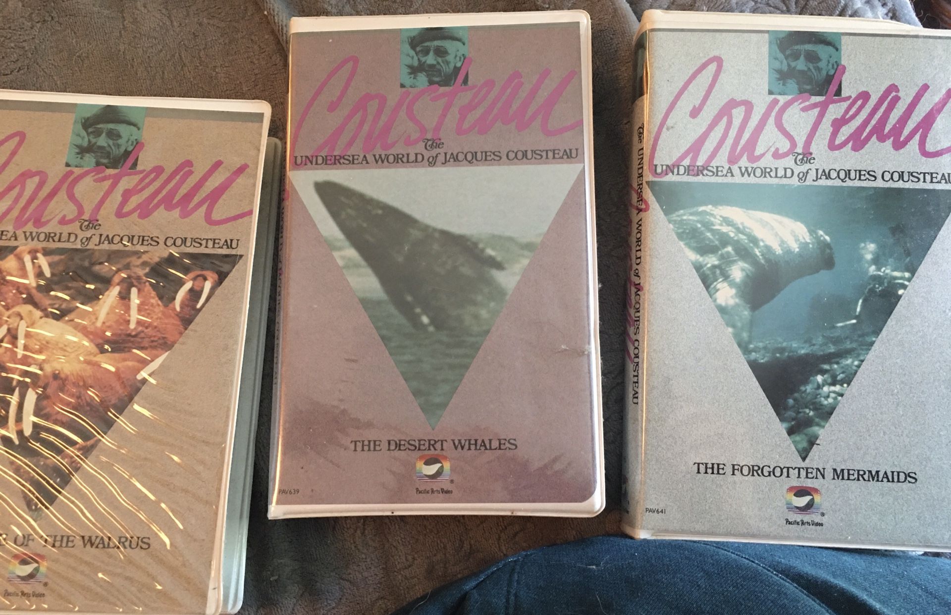 VHS from Jacques Cousteau/3 under sea world