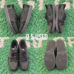 AJ1 low OG x Travis Scott ‘Black Phantom’ Size: 9.5