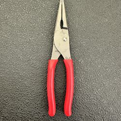 Snap-on Long Clip Pliers Metal Red