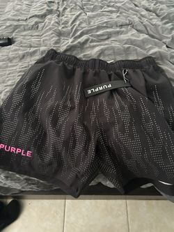 purple swimming shorts XX Large