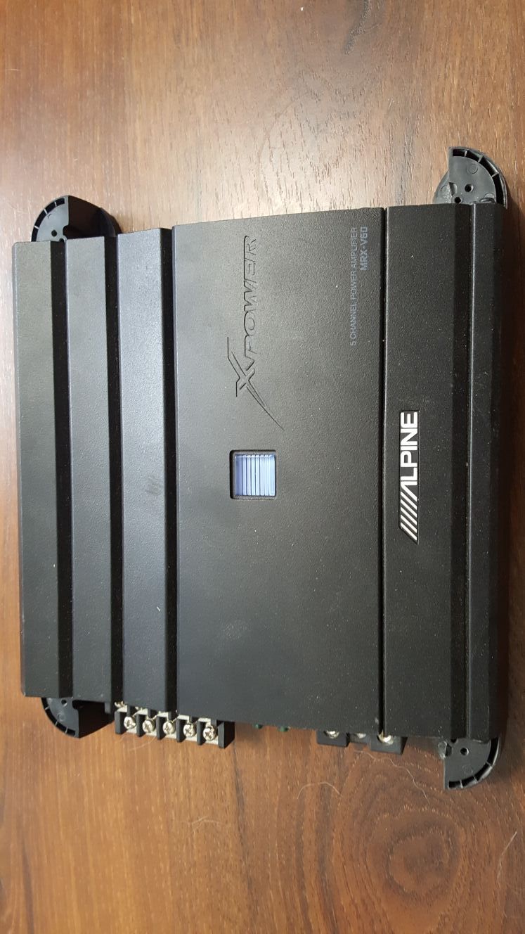 Alpine MRX-V60 5 channel amplifier