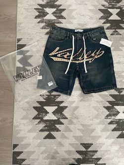 Valley Rainbow Rhinestone Jorts