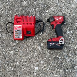 M18 FUEL SURGE 18V Lithium-Ion Brushless Cordless 1/4 in. Hex Impact Driver With Battery 3.0 And Charger