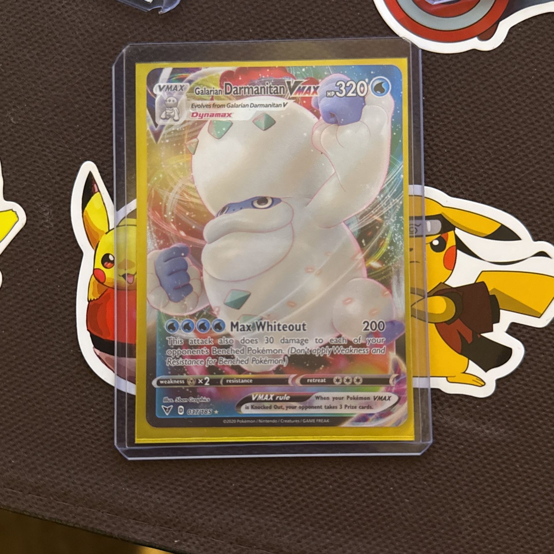 Pokémon Galarian Darmanitan VMAX