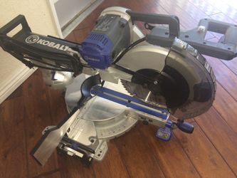Kobalt 12” sliding double bevel mitre saw