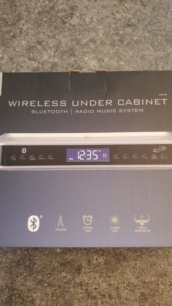 AWESOME UNDER CABINET BLUETOOTH WIRELESS RADIO SYSTEM