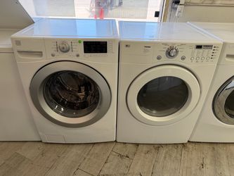 LG Front Load Washer And Dryer Set