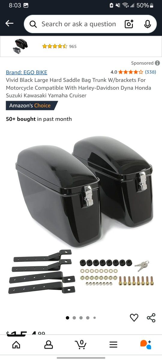 Hard Saddle Bags