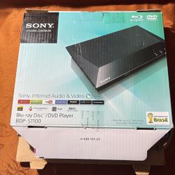 Sony Internet Audio &Video Blue Ray Disk 