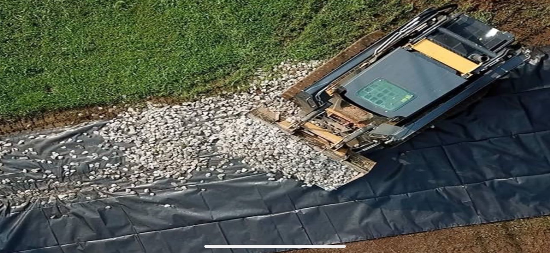 Commercial Grade Driveway Fabric, Stabilization, Underlayment (Black, 6'x300')