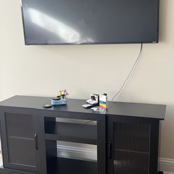 Black TV Stand