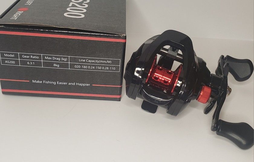 Balling 200 AS Baitcasting Fishing Reel (Right Hand)