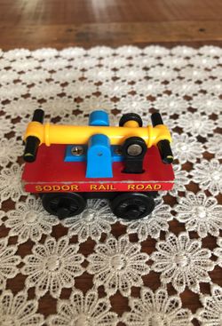 Retired Sodor railroad car.