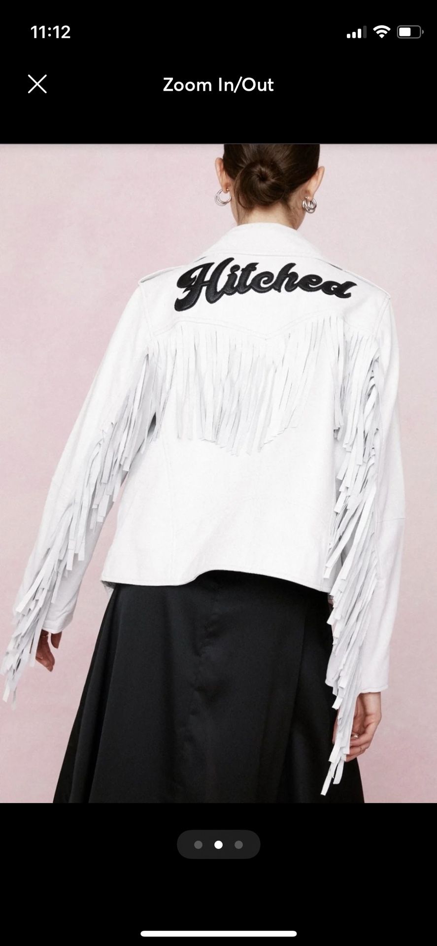 “Hitched” Genuine Leather Fringe Jacket
