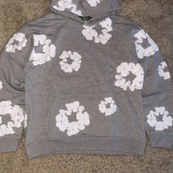 Grey Denim Tears Hoodie