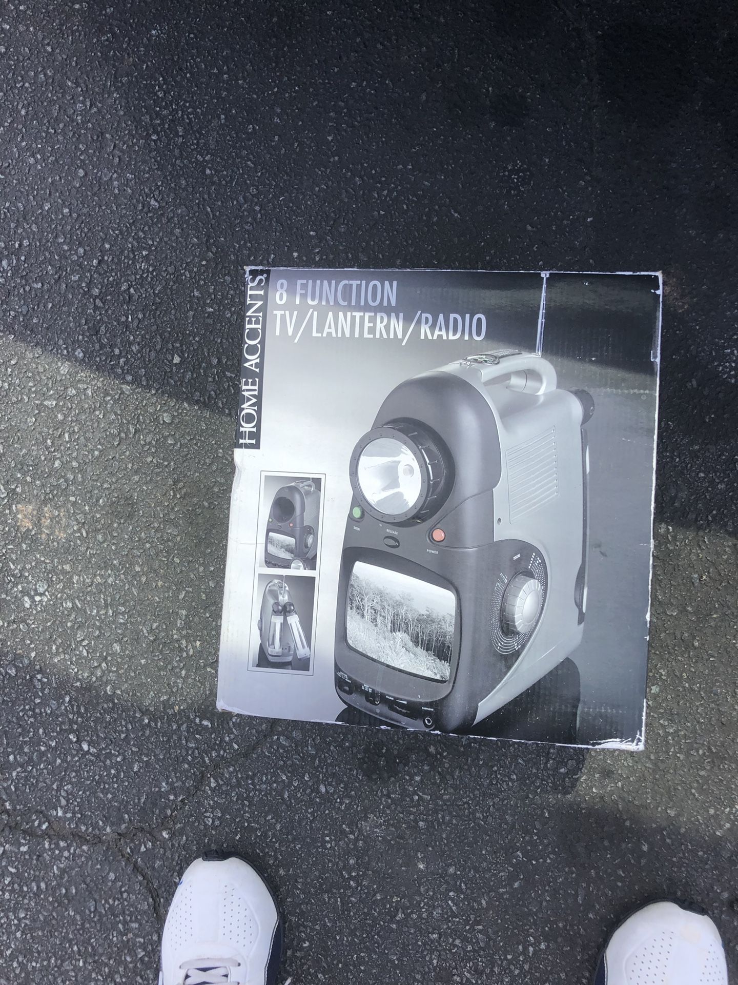 Home Accents TV Lantern Radio Camping Equipment