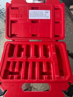 Milwaukee 3/8 sae impact socket case