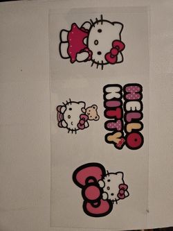 Hello Kitty # 3 UV Sticker