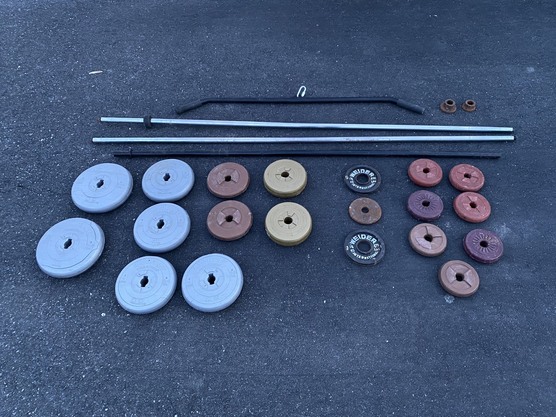 Weight Plates And Weight Bars