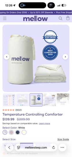 Mellow temperature controlled blanket