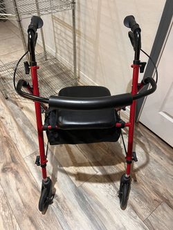 Walker With Seat