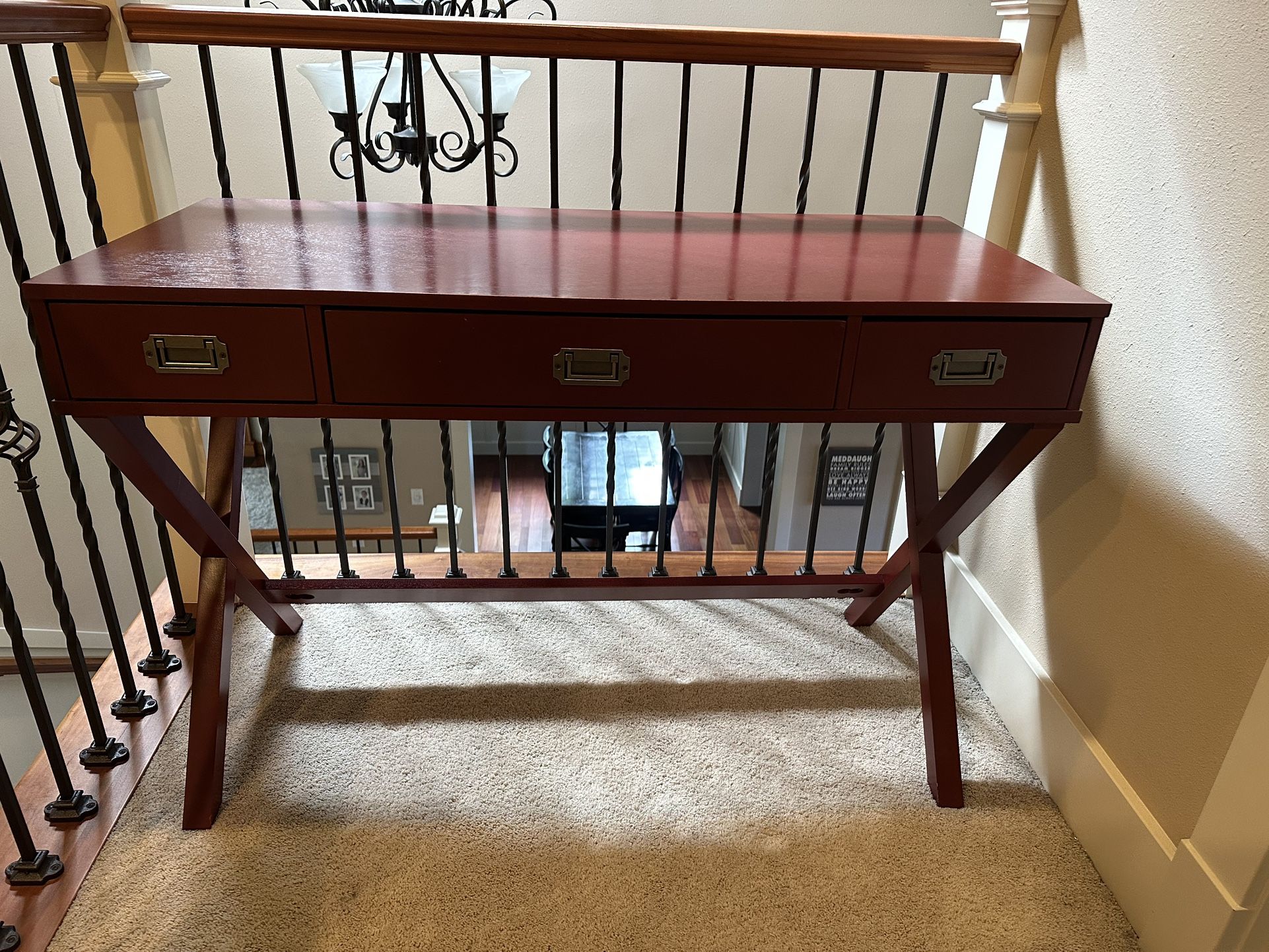 Red Writing Desk
