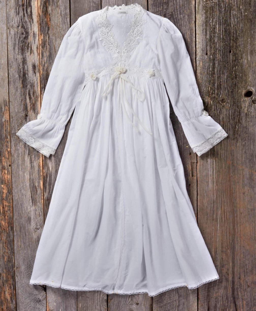 J. Peterman Size XL 100% Cotton New Nightgown