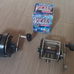 SHIMANO TLD20 reel + FREE PENN 20 reel + FREE LINE