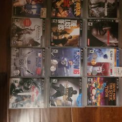 12 PS3 GAMES 