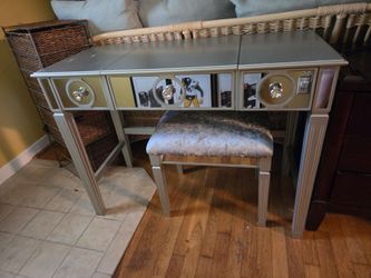 Vanity and chair