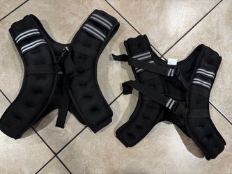 2 Weighted Vests (unsure of weight)