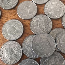 Collectible Mexican Coins 