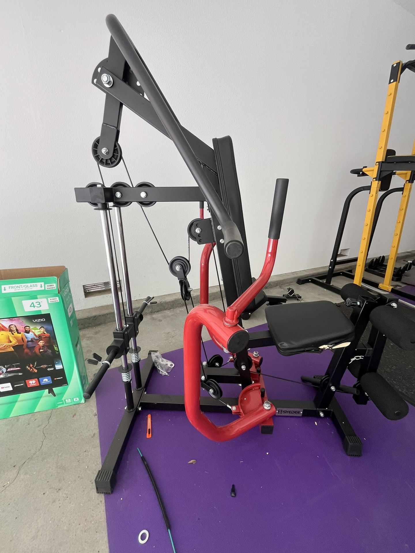 Syedec Home Gym Machine – Multi-Function Strength Trainer (Excellent Condition)