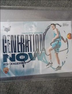 Kon Knueppel On Card Autograph - Authenticated By eBay/PSA - Comes Sealed & In eBay Authentication Box (Read Description For Details)