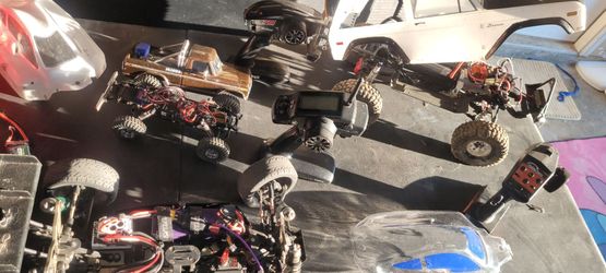 Rc Car, Truck and Parts lot up for sell or trades*READ