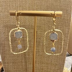 Handmade Gold Plated Earrings 