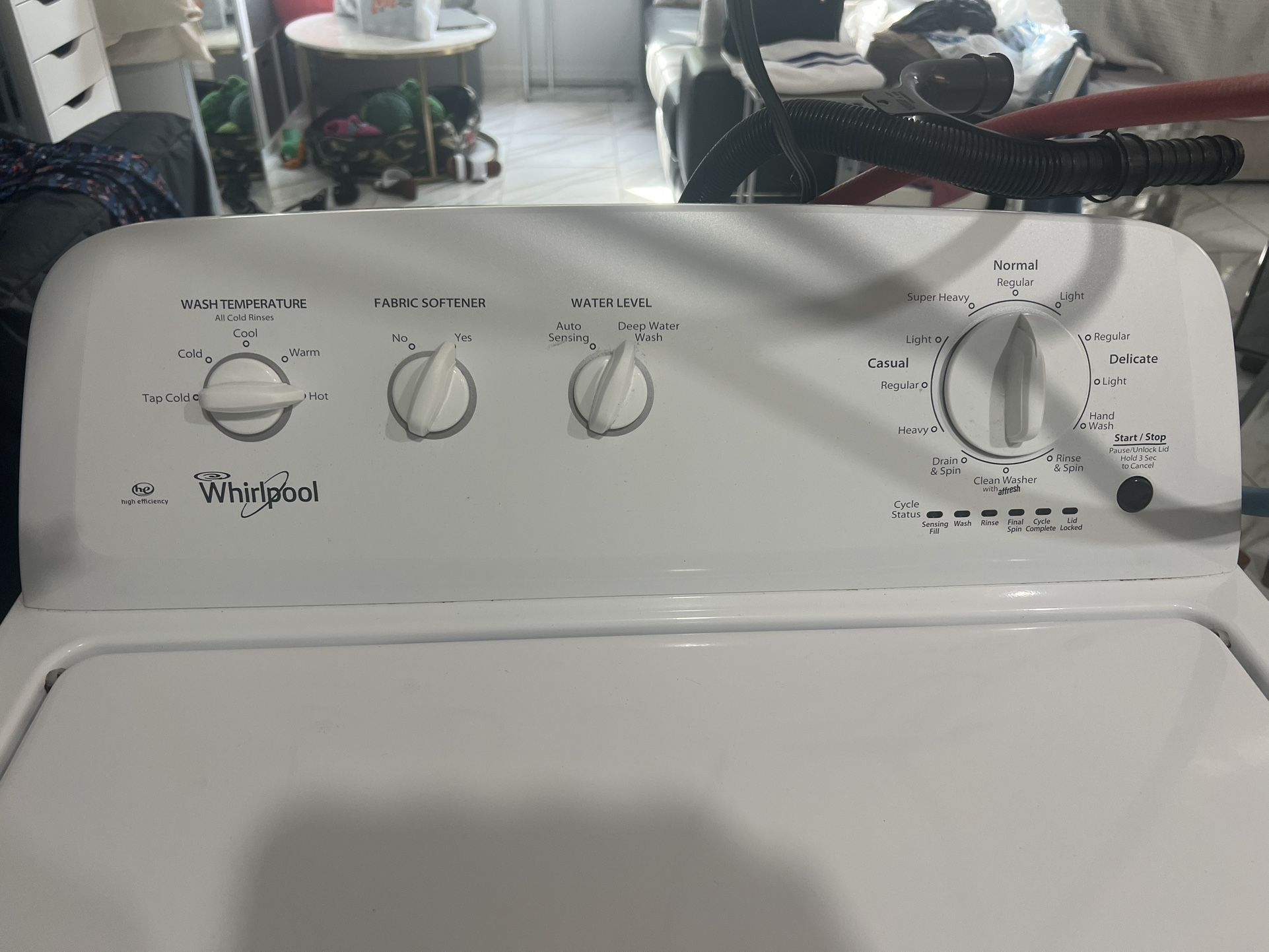 Whirlpool washer