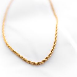 14k Gold Rope Chain