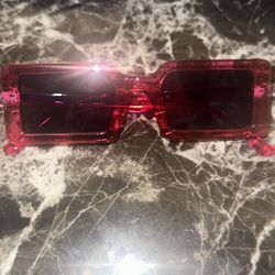 Magenta sunglasses 