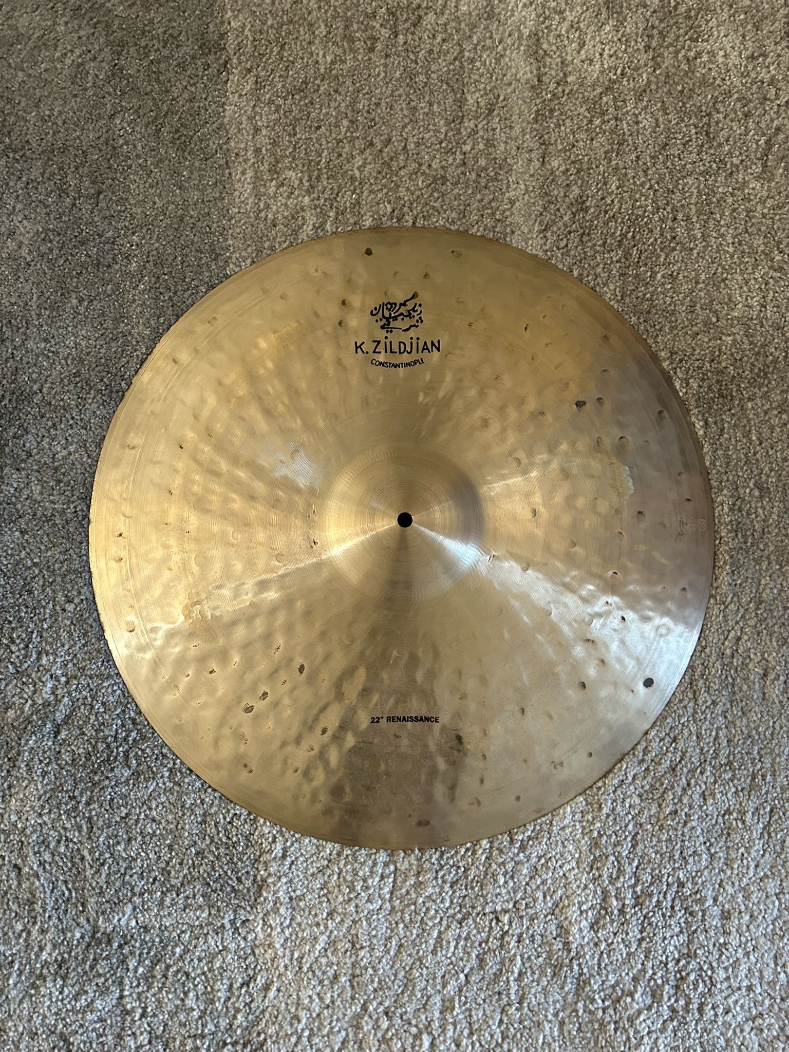 Zildjian 22” K Constantinople Renaissance Ride