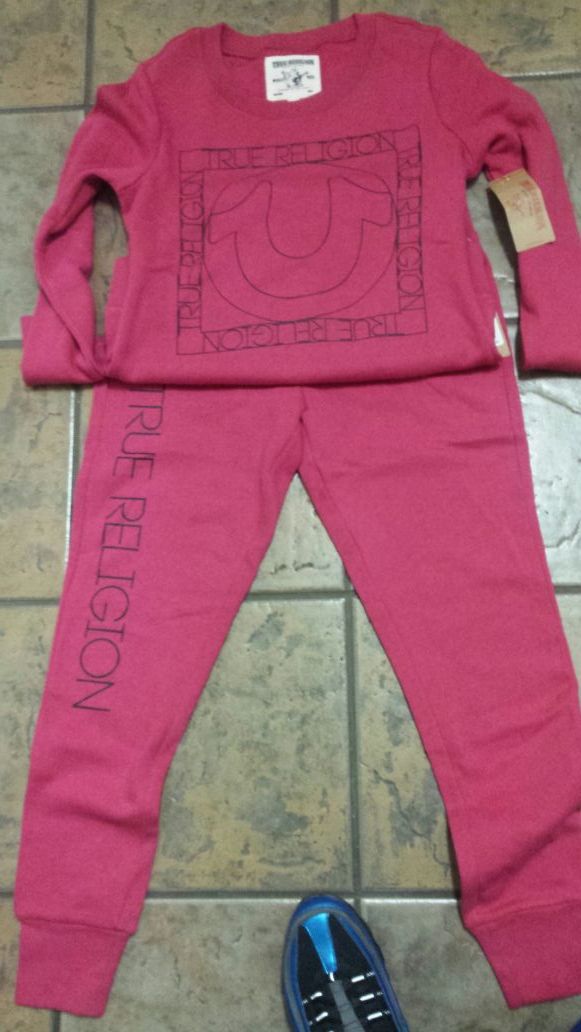 True religion women's sweat suit size medium