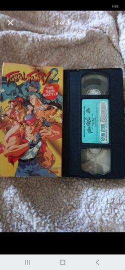 Fatal Fury 2-The New Battle on vhs(English dubbed)