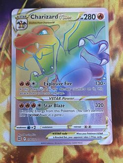 Charizard  V-Star (Rainbow Rare)