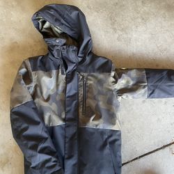Quiksilver DryFlight Snowboarding Jacket - Boys’ Size 14 (Large), 10K Protection (Great Condition) 